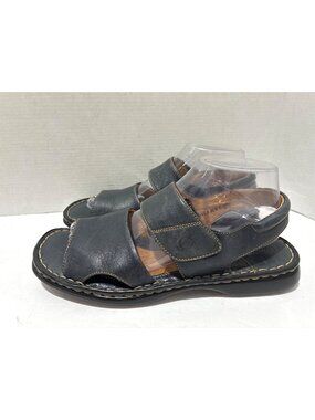 Born Sandals Size 9 Comfort Slip-On Open Toe Casual Shoes handcrafted leather